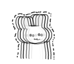 I love you Rabbit 2 sticker #7508630