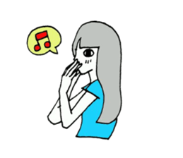 Miss Silent sticker #7508817