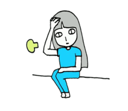 Miss Silent sticker #7508824