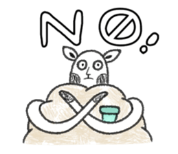 Mr. sheep & Truffle sticker #7510009