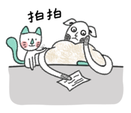 Mr. sheep & Truffle sticker #7510023