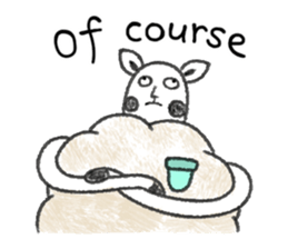 Mr. sheep & Truffle sticker #7510027