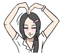 AsB - Jib Jib The Comic Girl sticker #7510319