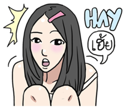 AsB - Jib Jib The Comic Girl sticker #7510320