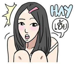 AsB - Jib Jib The Comic Girl sticker #7510320