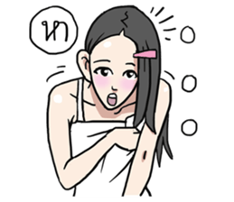 AsB - Jib Jib The Comic Girl sticker #7510321