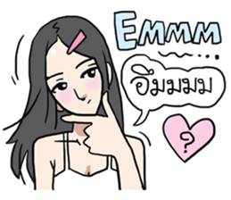 AsB - Jib Jib The Comic Girl sticker #7510324