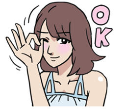 AsB - Jib Jib The Comic Girl sticker #7510326