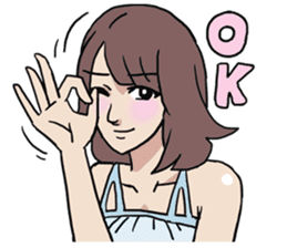 AsB - Jib Jib The Comic Girl sticker #7510326