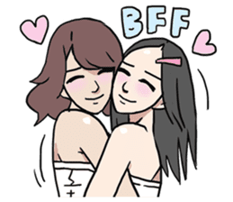 AsB - Jib Jib The Comic Girl sticker #7510327