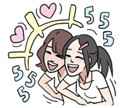 AsB - Jib Jib The Comic Girl sticker #7510331