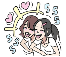 AsB - Jib Jib The Comic Girl sticker #7510331