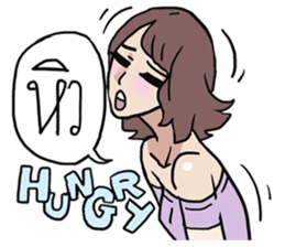 AsB - Jib Jib The Comic Girl sticker #7510332