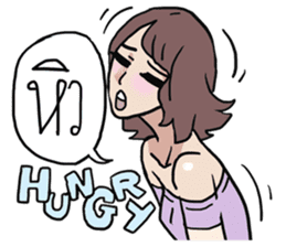 AsB - Jib Jib The Comic Girl sticker #7510332