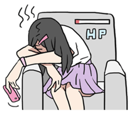 AsB - Jib Jib The Comic Girl sticker #7510333