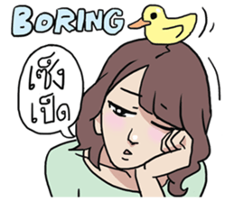 AsB - Jib Jib The Comic Girl sticker #7510334