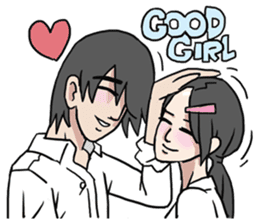 AsB - Jib Jib The Comic Girl sticker #7510340