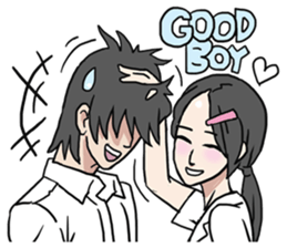 AsB - Jib Jib The Comic Girl sticker #7510341