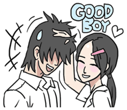 AsB - Jib Jib The Comic Girl sticker #7510341