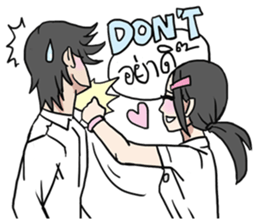 AsB - Jib Jib The Comic Girl sticker #7510343