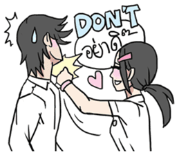 AsB - Jib Jib The Comic Girl sticker #7510343