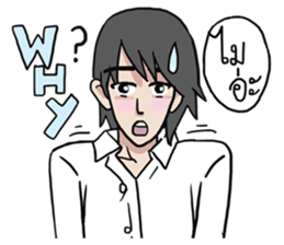 AsB - Jib Jib The Comic Girl sticker #7510344