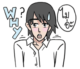 AsB - Jib Jib The Comic Girl sticker #7510344