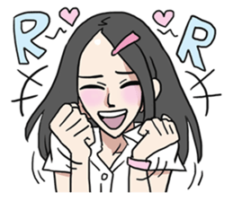 AsB - Jib Jib The Comic Girl sticker #7510348