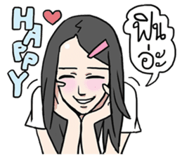 AsB - Jib Jib The Comic Girl sticker #7510349