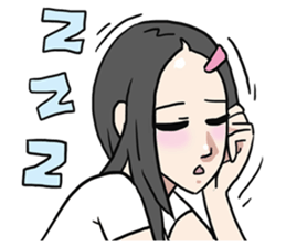 AsB - Jib Jib The Comic Girl sticker #7510354