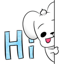 Hello,FiFi Dog ~ sticker #7510388