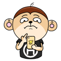 Hello,BiBi ~ (English) sticker #7510476