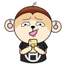 Hello,BiBi ~ (English) sticker #7510484