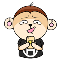 Hello,BiBi ~ (English) sticker #7510484