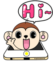 Hello,BiBi ~ (English) sticker #7510490