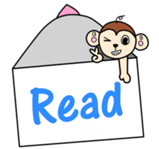 Hello,BiBi ~ (English) sticker #7510491