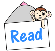 Hello,BiBi ~ (English) sticker #7510491