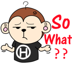 Hello,BiBi ~ (English) sticker #7510492