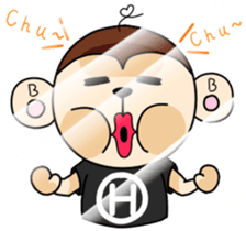 Hello,BiBi ~ (English) sticker #7510494