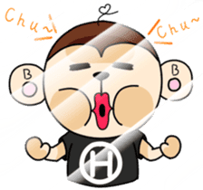 Hello,BiBi ~ (English) sticker #7510494