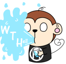 Hello,BiBi ~ (English) sticker #7510498