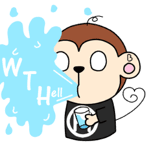 Hello,BiBi ~ (English) sticker #7510498