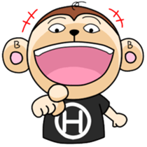 Hello,BiBi ~ (English) sticker #7510502