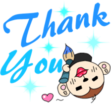 Hello,BiBi ~ (English) sticker #7510504