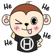 Hello,BiBi ~ (English) sticker #7510505