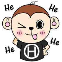 Hello,BiBi ~ (English) sticker #7510505