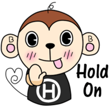 Hello,BiBi ~ (English) sticker #7510506