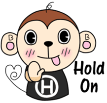 Hello,BiBi ~ (English) sticker #7510506