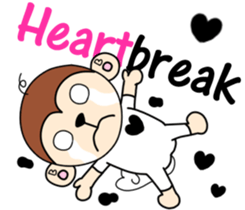 Hello,BiBi ~ (English) sticker #7510509