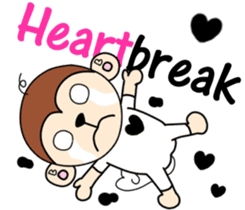 Hello,BiBi ~ (English) sticker #7510509